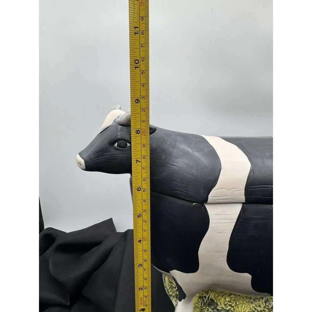Sakura Warren Kimble Cow Shape Cookie Jar Farmhouse Decor A Touch of Country ...
